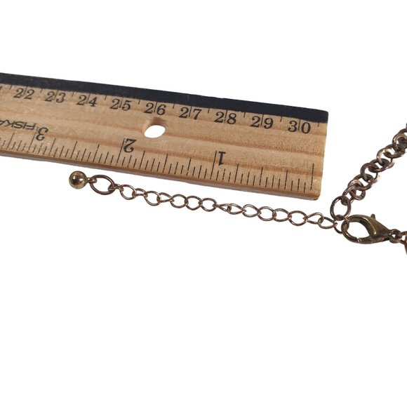 Women Necklace Jewelry 23 Inch Asymmetrical Mother Of Pearl Fashion Vintage - Picture 6 of 8